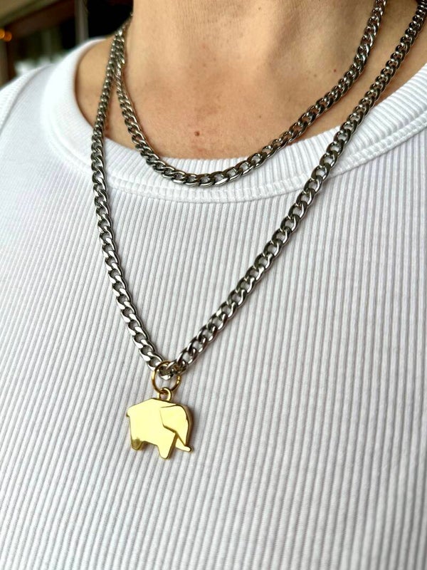 SMUK BI Charm "Origami Elefant"