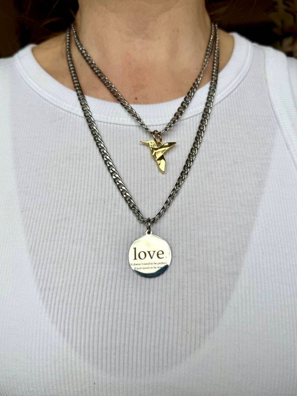 SMUK BI Medaillon "love needs to be true"
