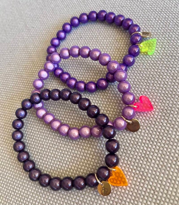 SMUK BI Armband "big magic heart" #54