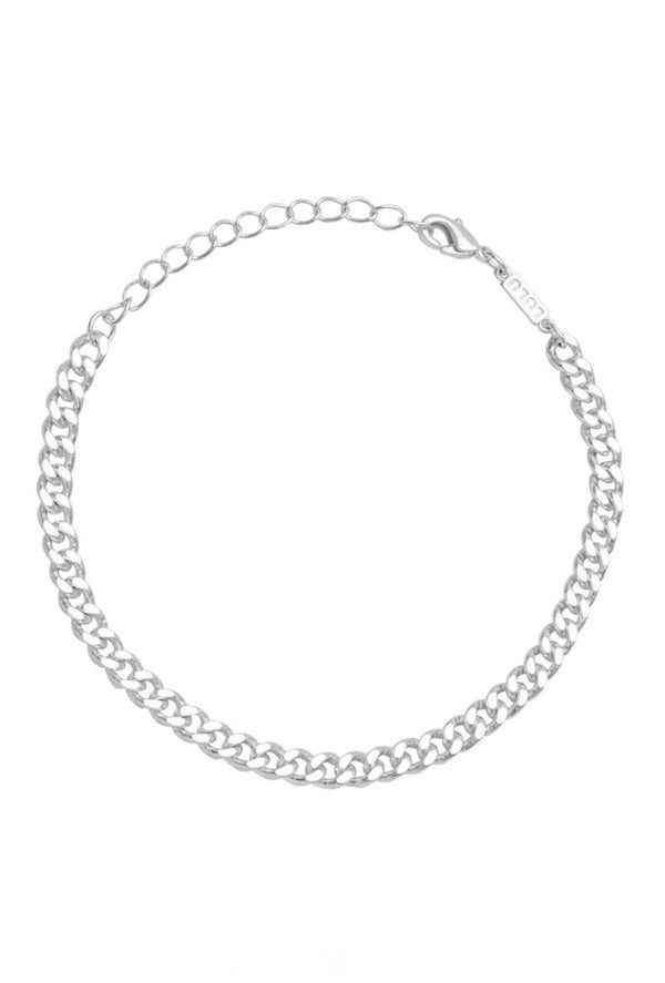 LULU COPENHAGEN Panzer Armband silber