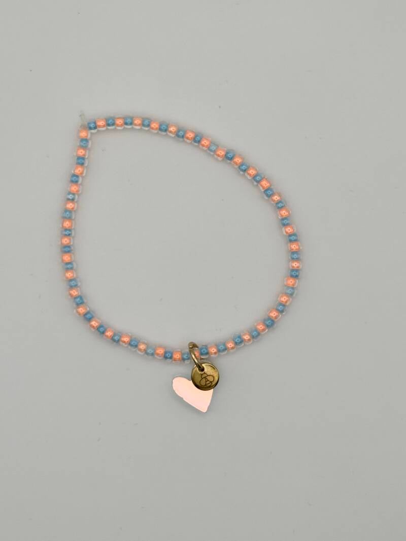 SMUK BI Armband Miyuki neon orange juice