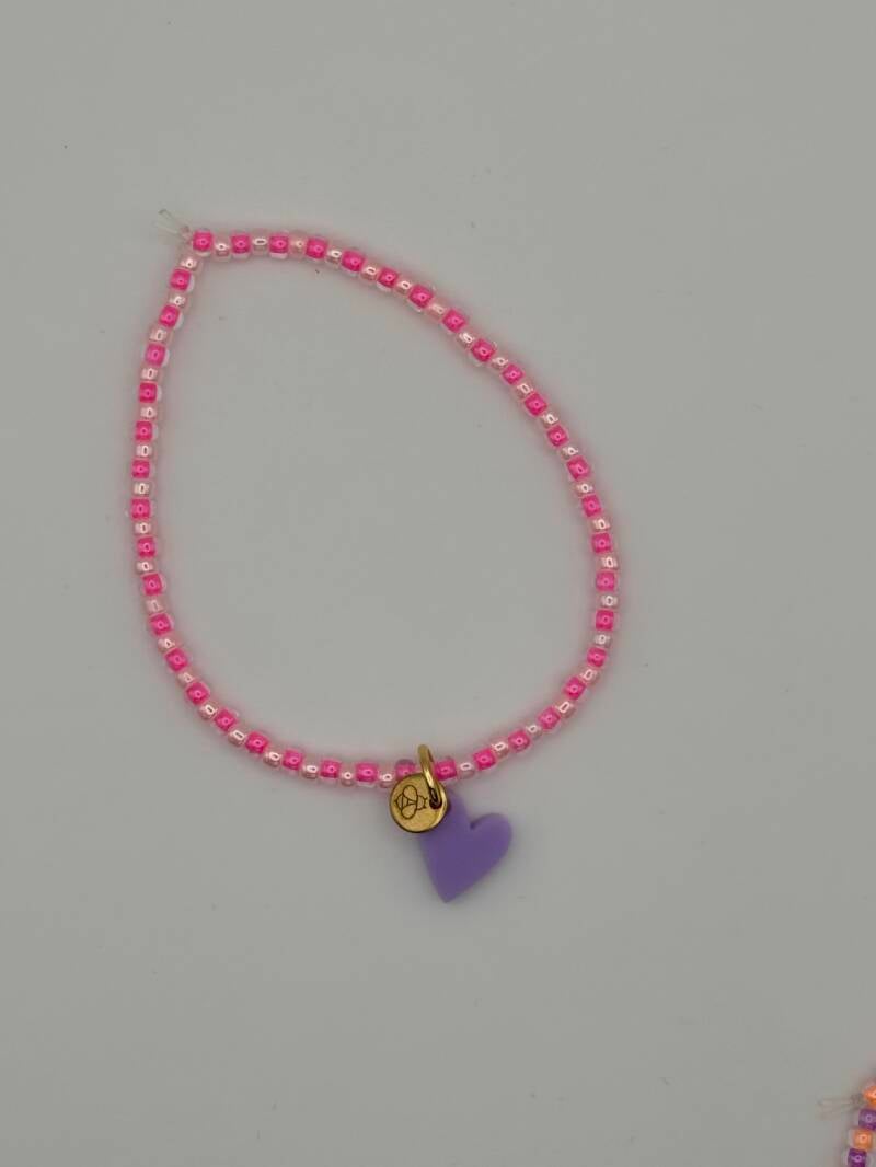 SMUK BI Armband Miyuki neon passion mix