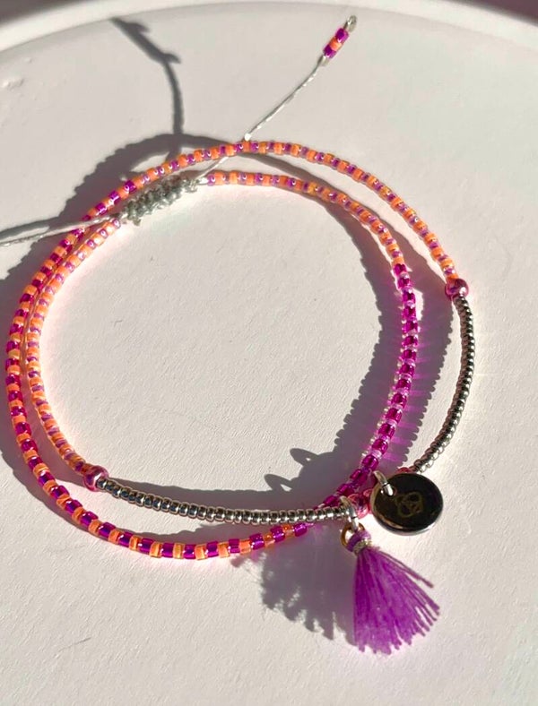 SMUK BI Miyuki Wickelarmband #313