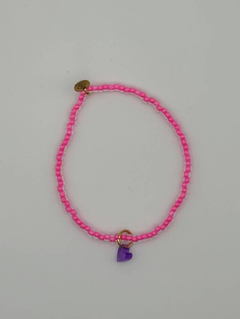 SMUK BI Armband Miyuki neon passion