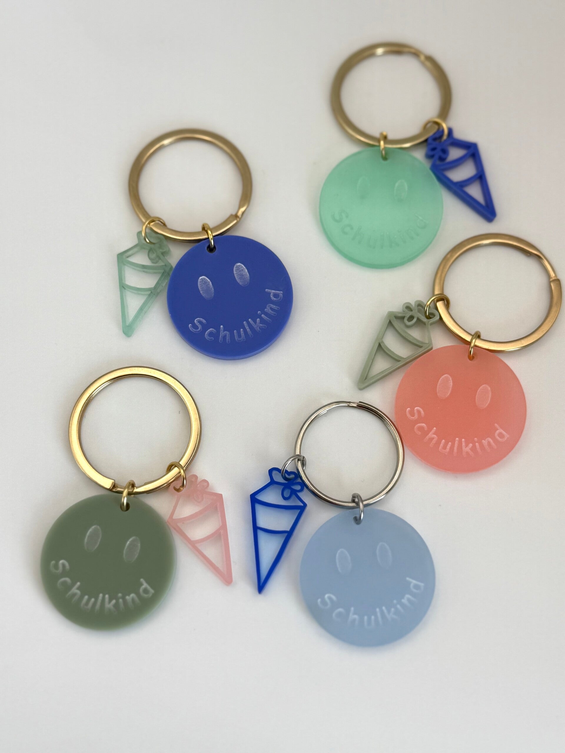 SMUK BI Schlüsselanhänger Schulkind Smiley