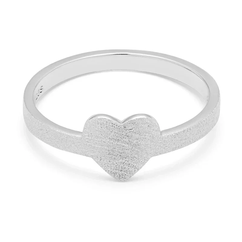 LULU COPENHAGEN Love Ring Silber