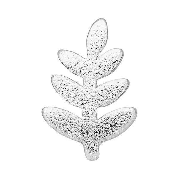 LULU COPENHAGEN Ohrstecker Olive Branch silber