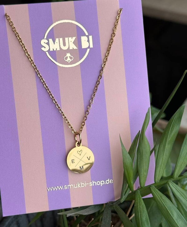 SMUK BI Kette mit Gravur personalisiert #45