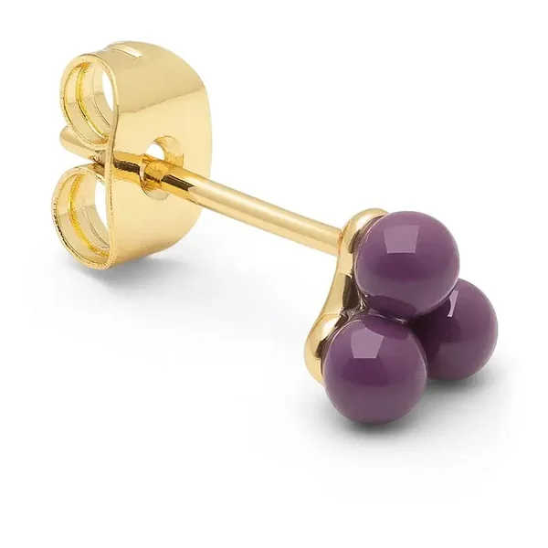 LULU COPENHAGEN Ohrstecker Trio Purple Harvest