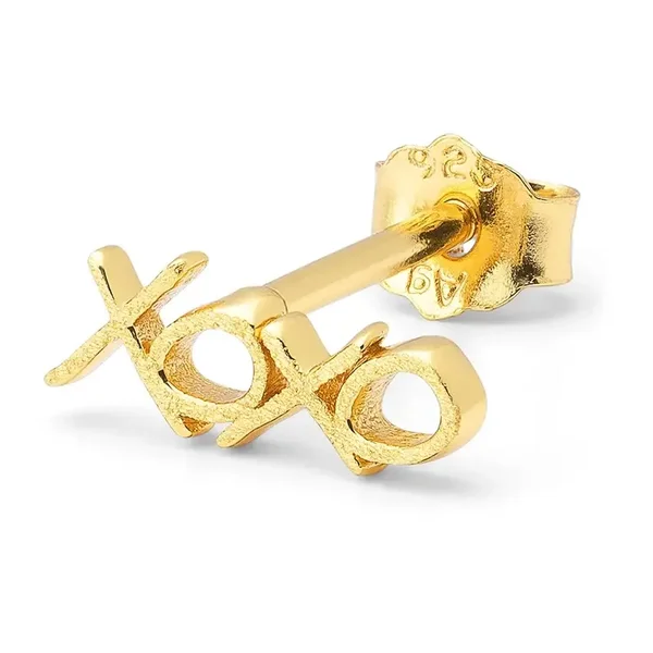 LULU COPENHAGEN Ohrstecker XOXO gold