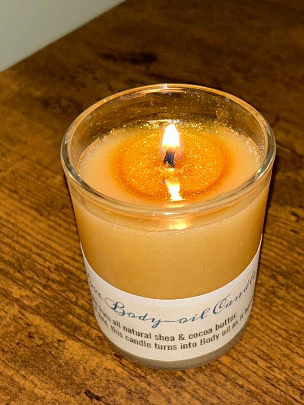 Body Oil Candle