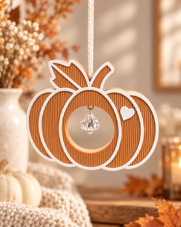 Pumpkin Crystal Hanger