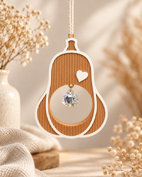 Butternut Crystal Hanger