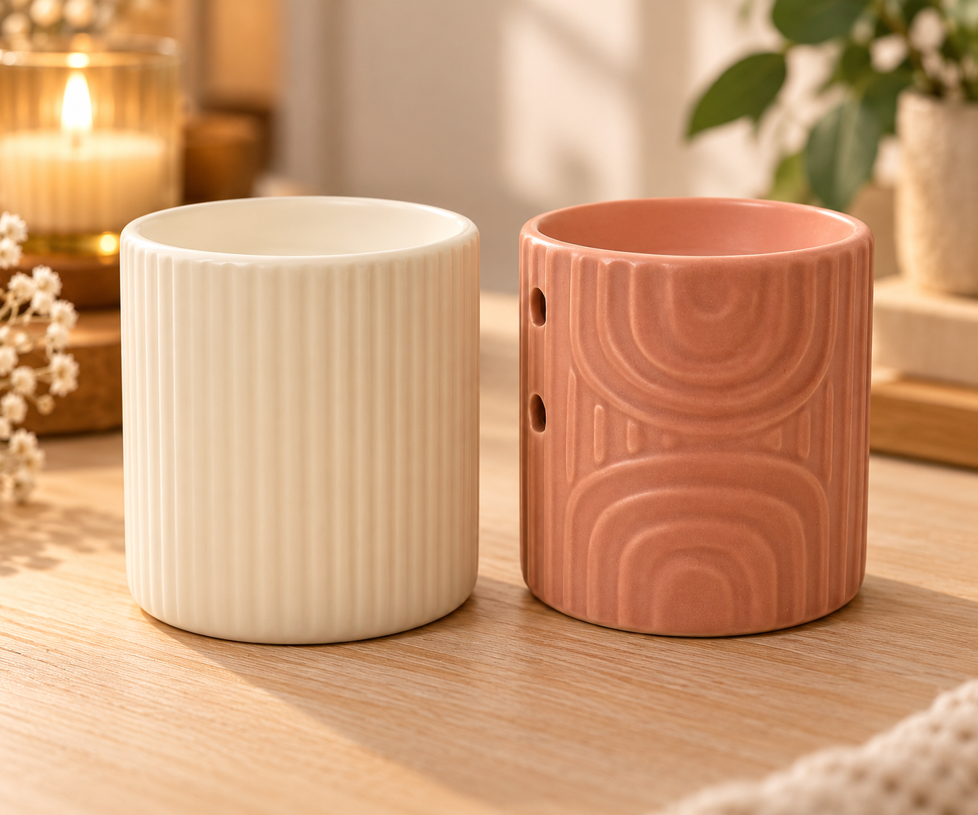 Wax Melter voor Geurwax recht