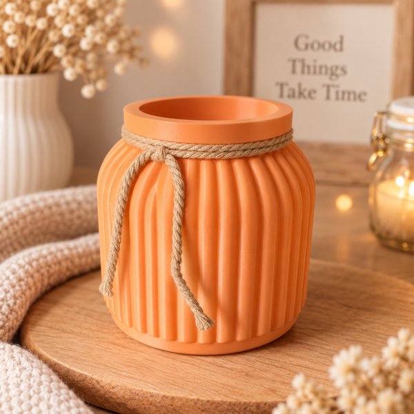 Autumn Rib Vase