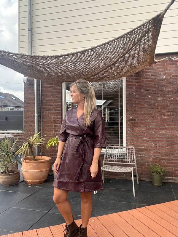 Anna Dress bordeaux