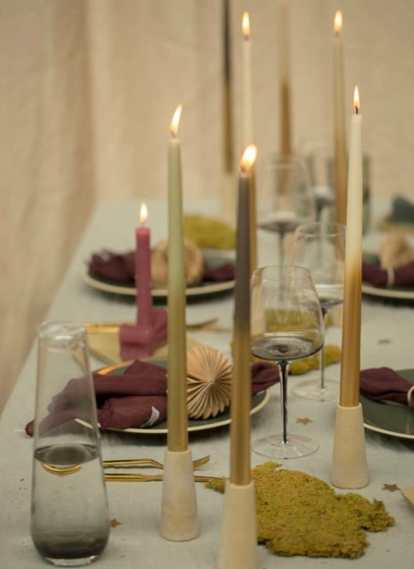 Tweelingkaars xl warm grey