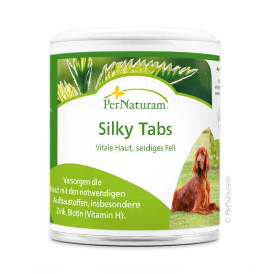 Silky Tabs - die Fellpflege von innen für vitale Haut & seidiges Fell