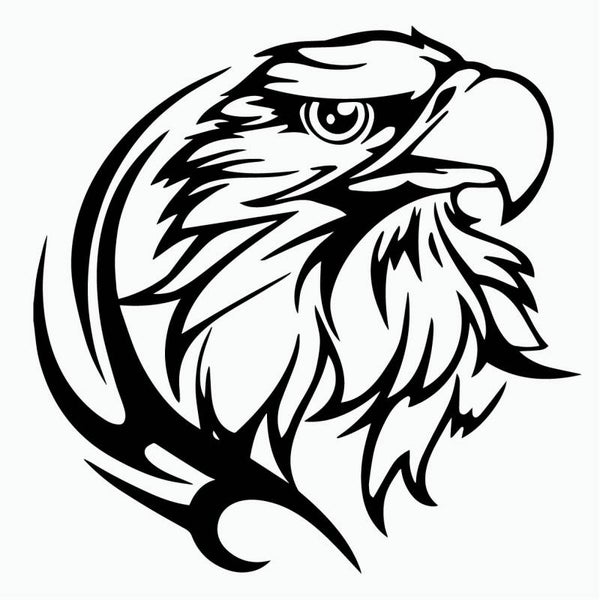 Adelaar Auto Sticker