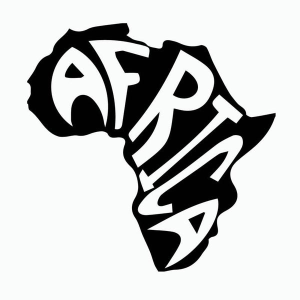 Africa Muursticker