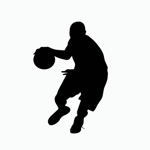 Basketballer Muursticker