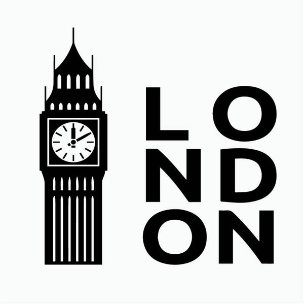 Big Ben London Muursticker