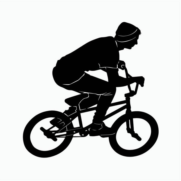 Bmxer Muursticker