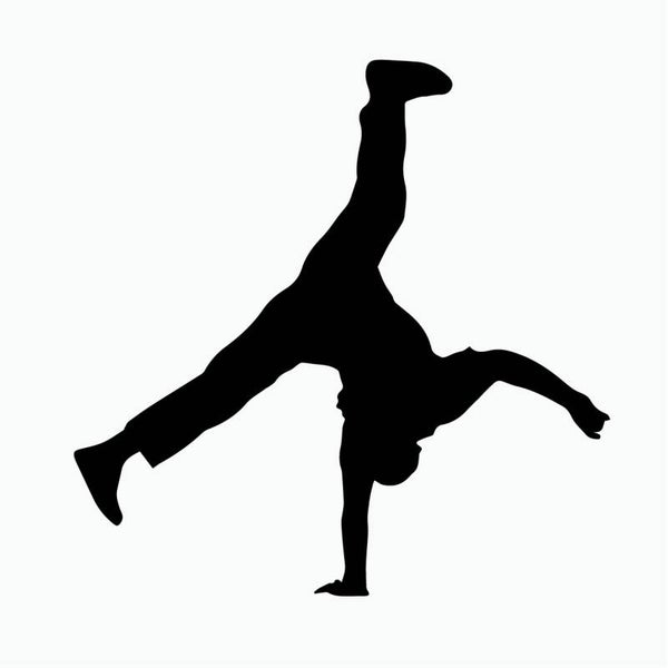 Breakdancer Muursticker