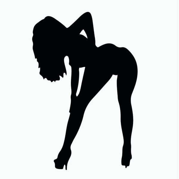 Car Girl Auto Sticker