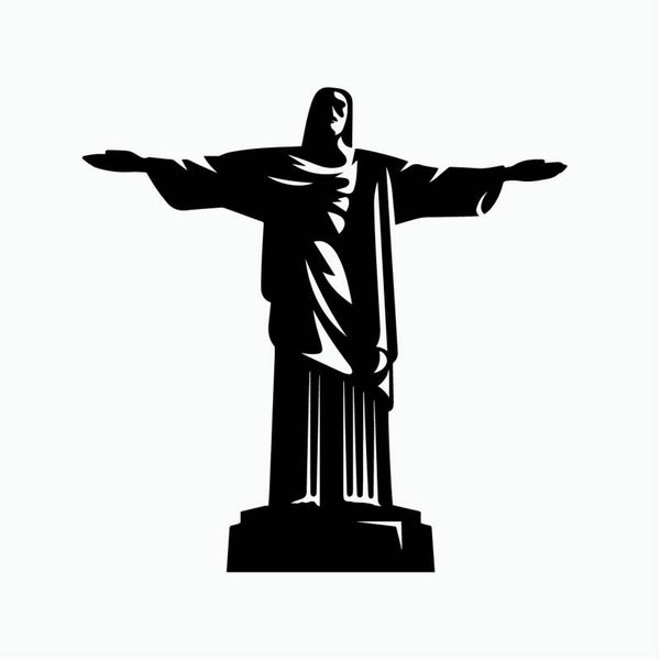 Christ The Redeemer Muursticker