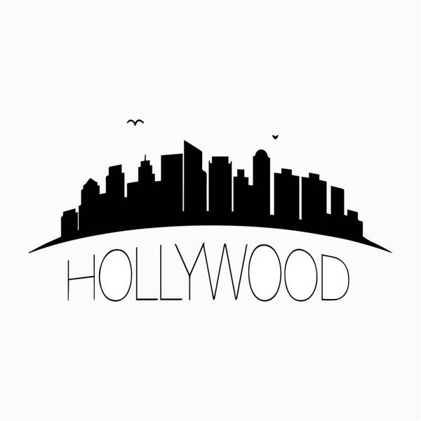 Hollywood Skyline Muursticker