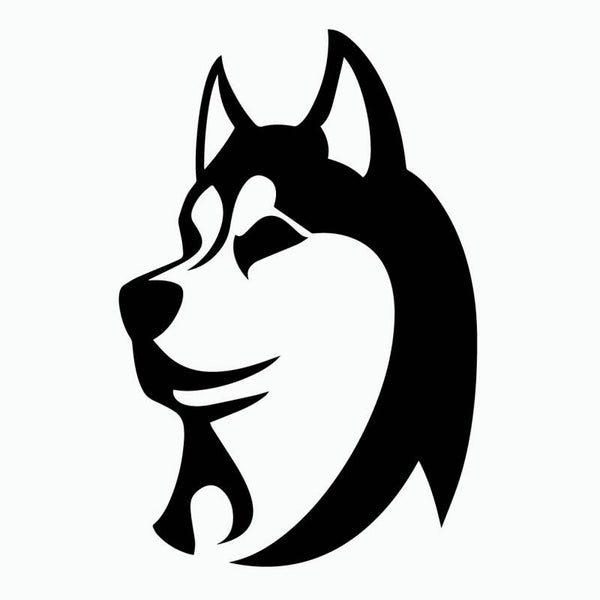 Husky Auto Sticker