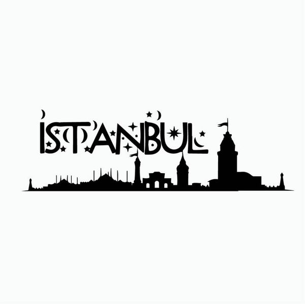 Istanbul Muursticker