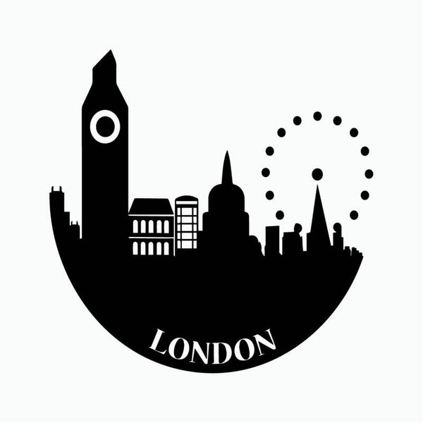 London Boog Muursticker