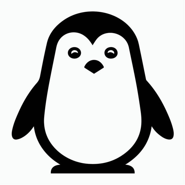 Pinguin Auto Sticker