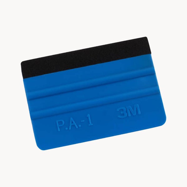 Blauwe Rakel Met Vilt Tool