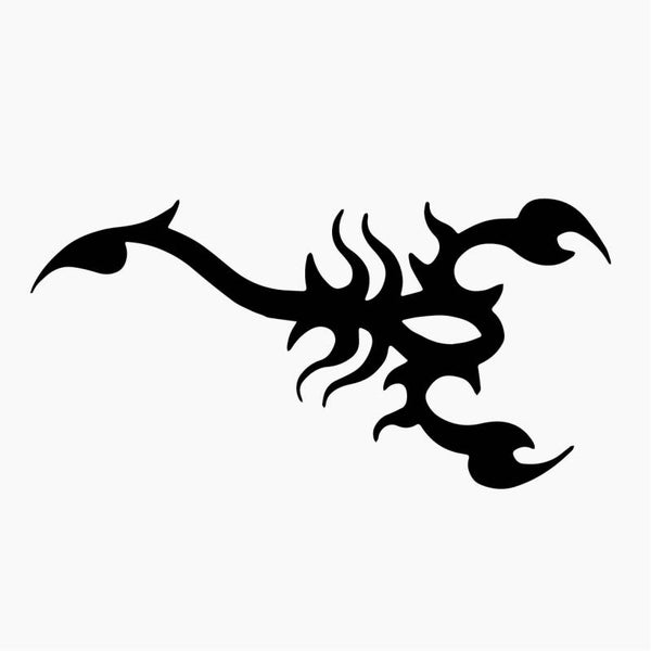Schorpioen Tribal Auto Sticker