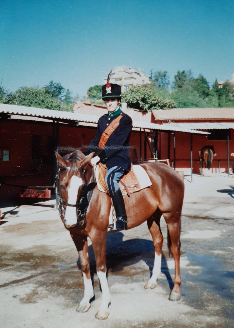 Divisa storica Lancieri di Montebello