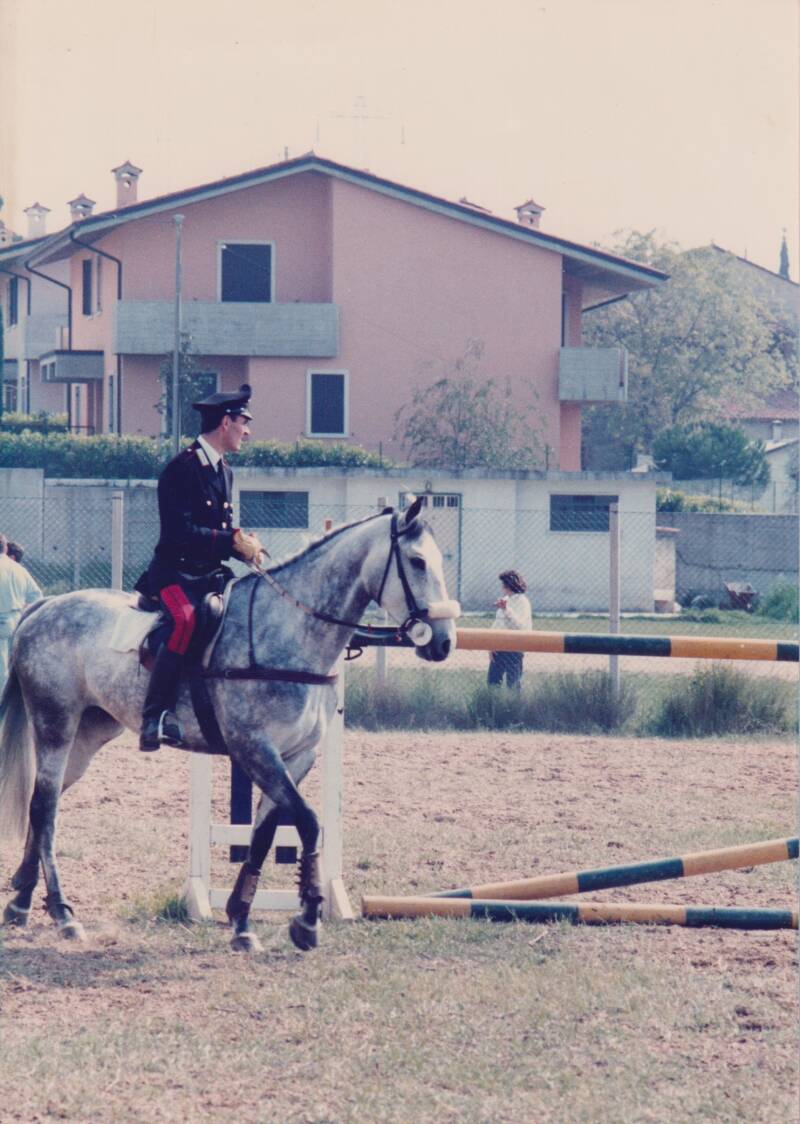 Pastrengo di Verona 1988 con Malaga