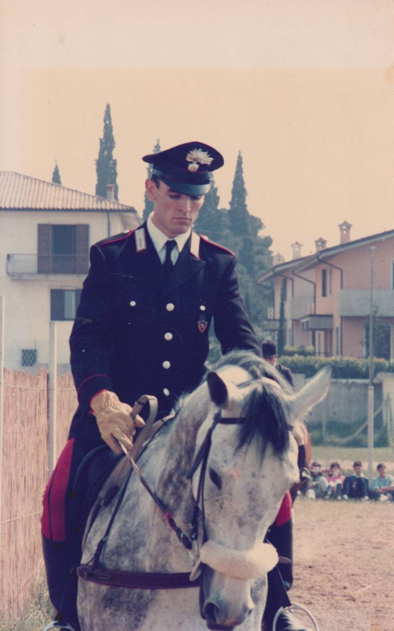 Pastrengo di Verona 1988 con Malaga