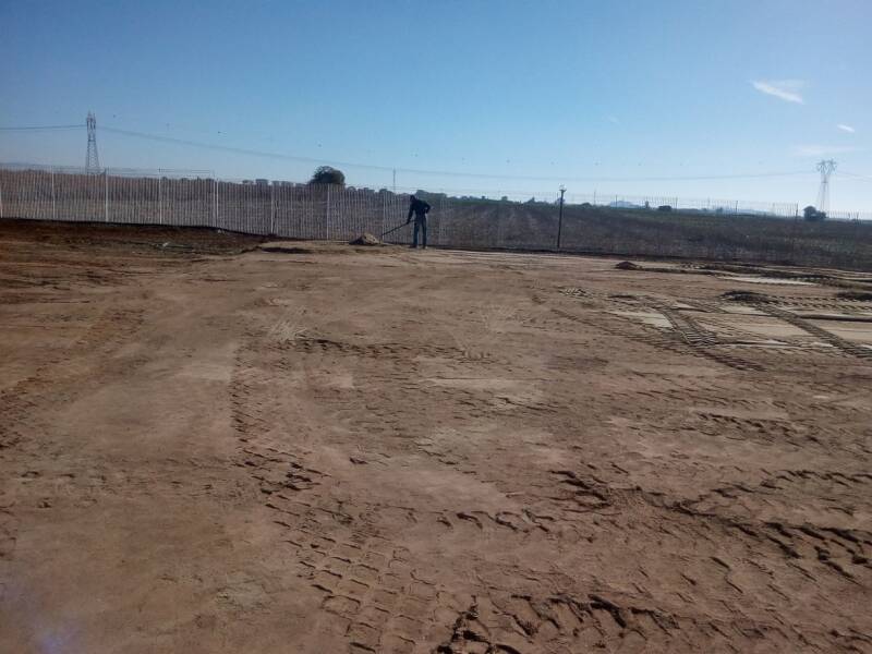costruzione del campo