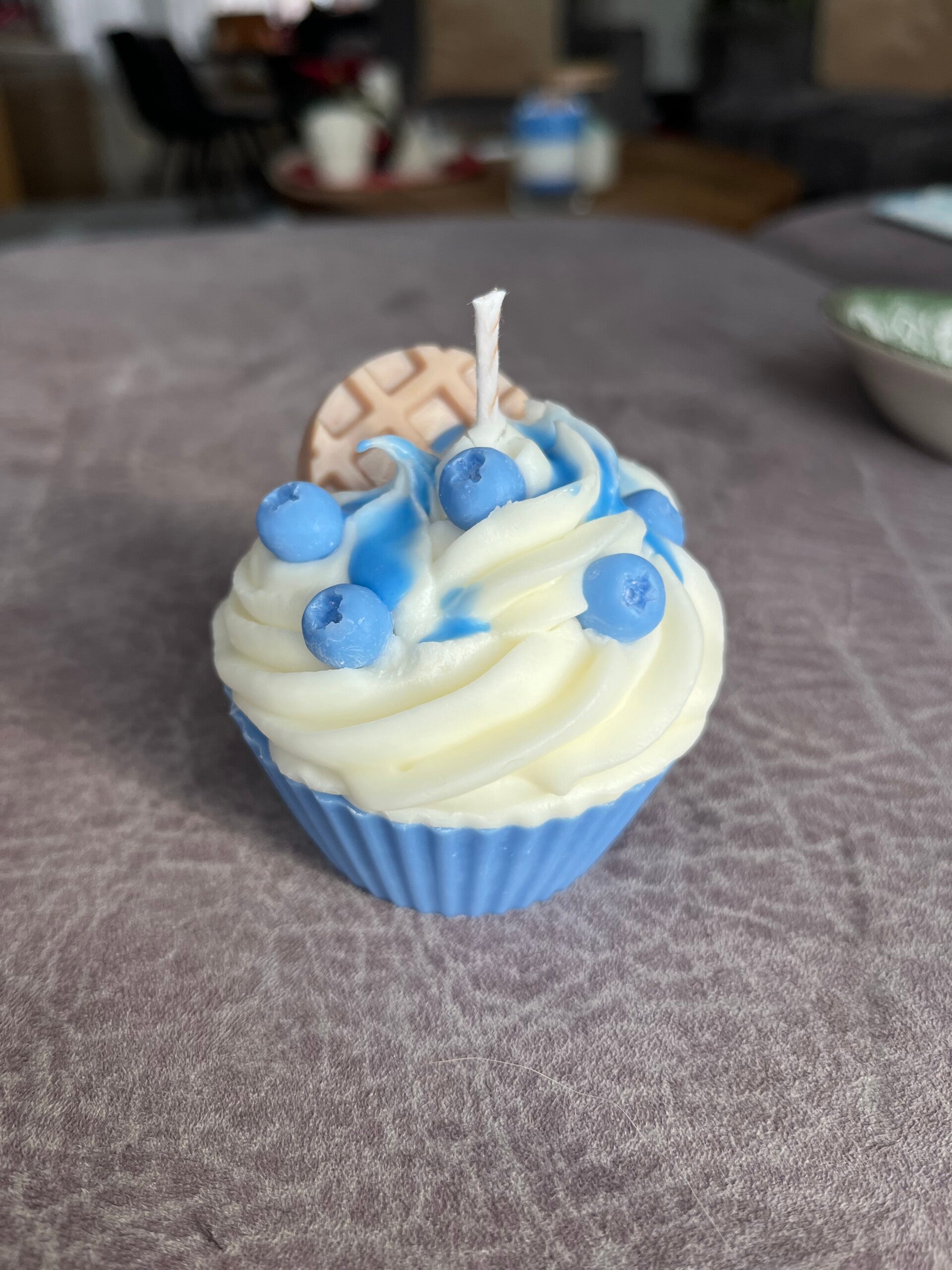 Blueberry cupcake