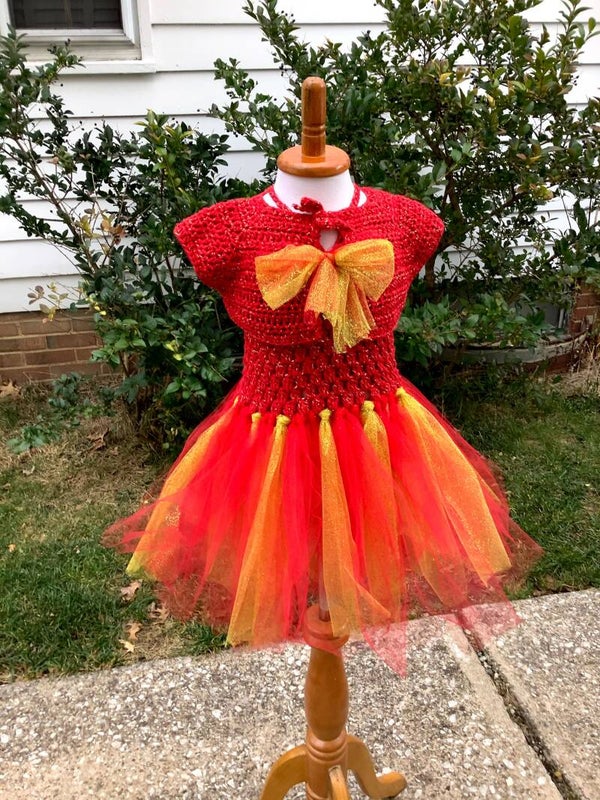Crochet dress for toddler