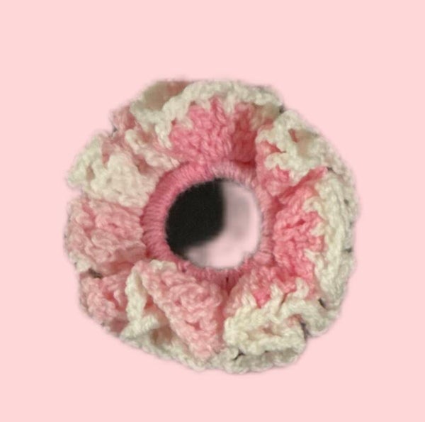 Crochet scrunchy
