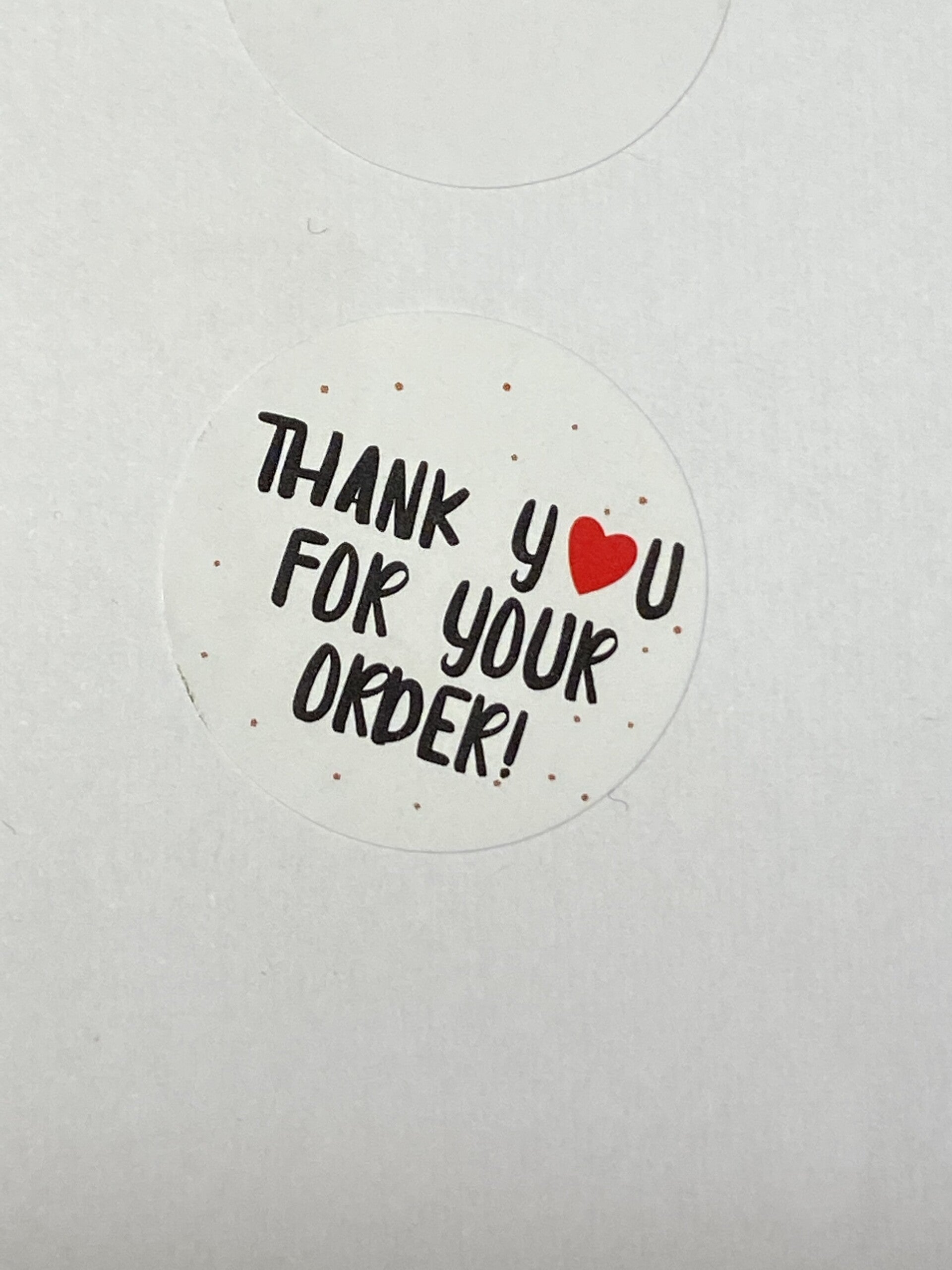sticker ( Thankyou)