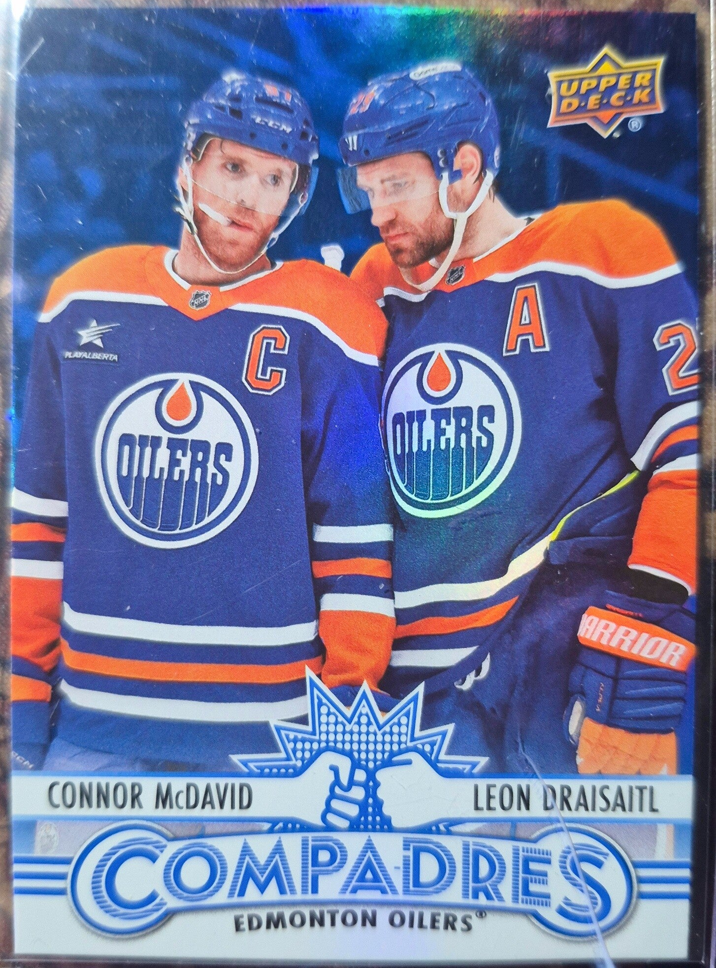 Connor McDavid / Leon Draisaitl 2025-26 Upper Deck Compadres #CM-2 Edmonton