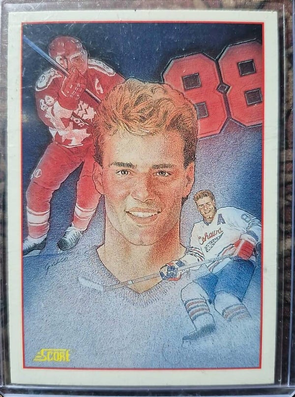 Eric Lindros 354 Oshawa Generals Art Card Mint Pre Owned