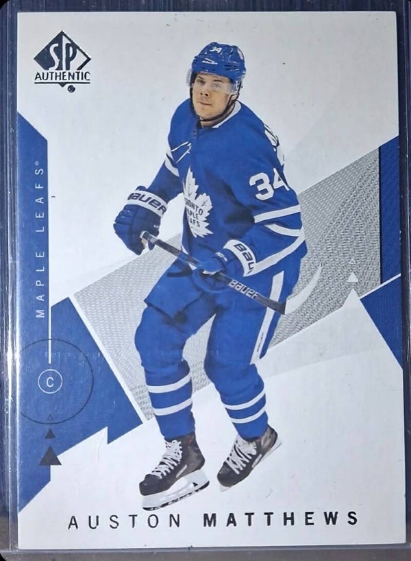 Auston Matthews 2018-2019 SP Authentic