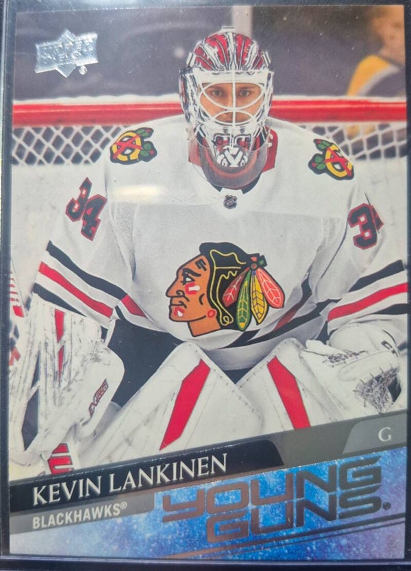 20-21 Upper Deck #497 Kevin Lankinen RC Young Guns