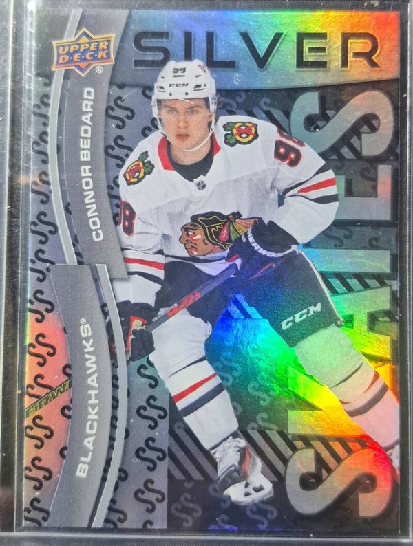 Connor Bedard Silver Skates Upper Deck